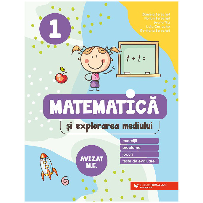 Matematica si explorarea mediului. Cls. i. 2024-2025, Berechet