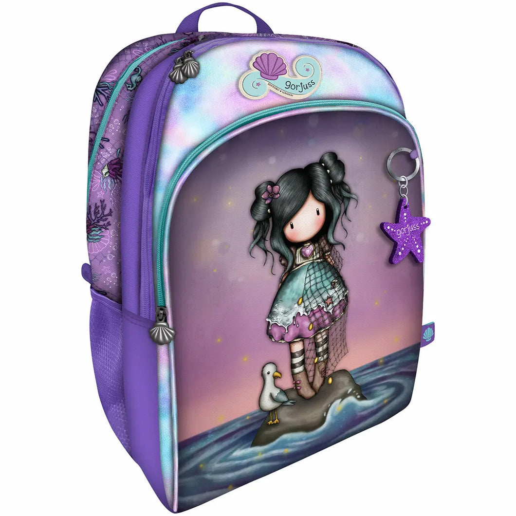 Rucsac clasic Gorjuss Lost At Sea 2 compartimente 34x43x22cm