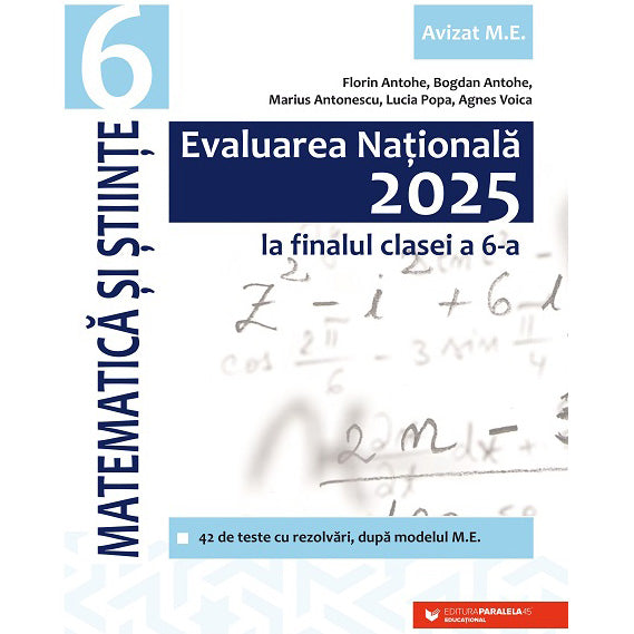 Evaluare nationala 2025. Cls. VI. Matematica