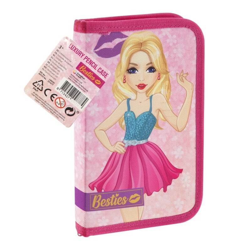 Penar echipat Besties Basic cu un fermoar