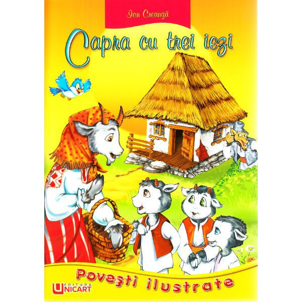 Povesti ilustrate - Capra cu trei iezi