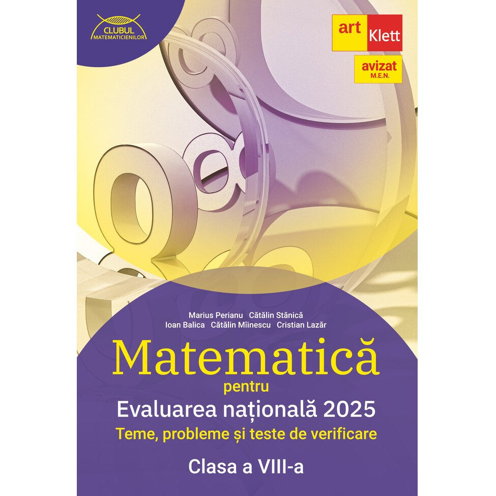 Evaluarea nationala 2025 matematica clasa a VIII-a, Marius Perianu