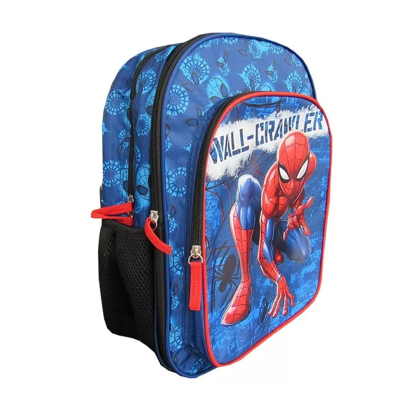 Ghiozdan clasele I-IV, 3 compartimente, Majewski, Colectia Spiderman