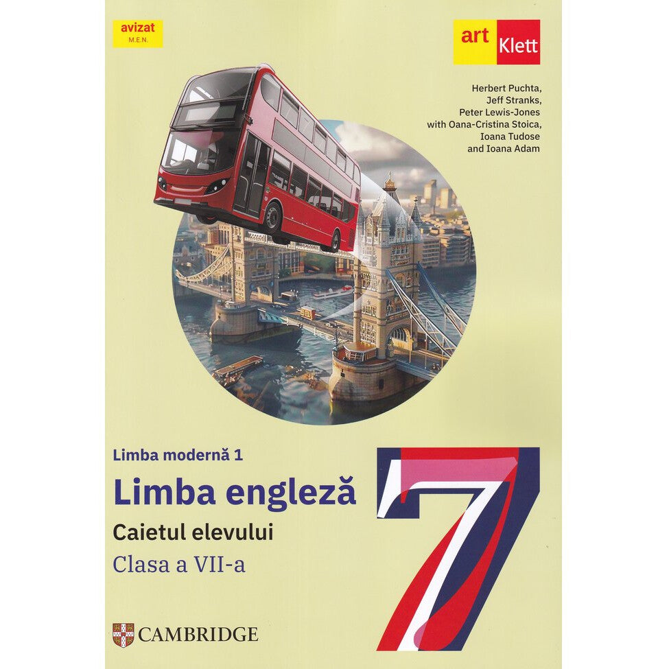 Limba moderna 1 - Engleza. Caietul elevului. Clasa a VII-a - Think level 1. WORKBOOK Herbert Puchta, Jeff Stranks