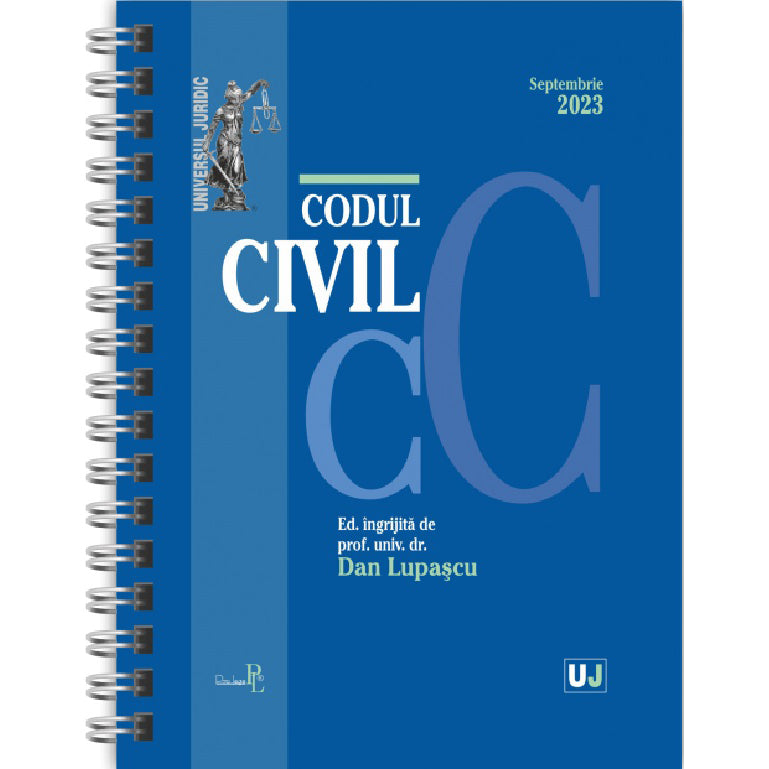 Codul civil septembrie 2023 (editie spiralata), Lupascu Dan