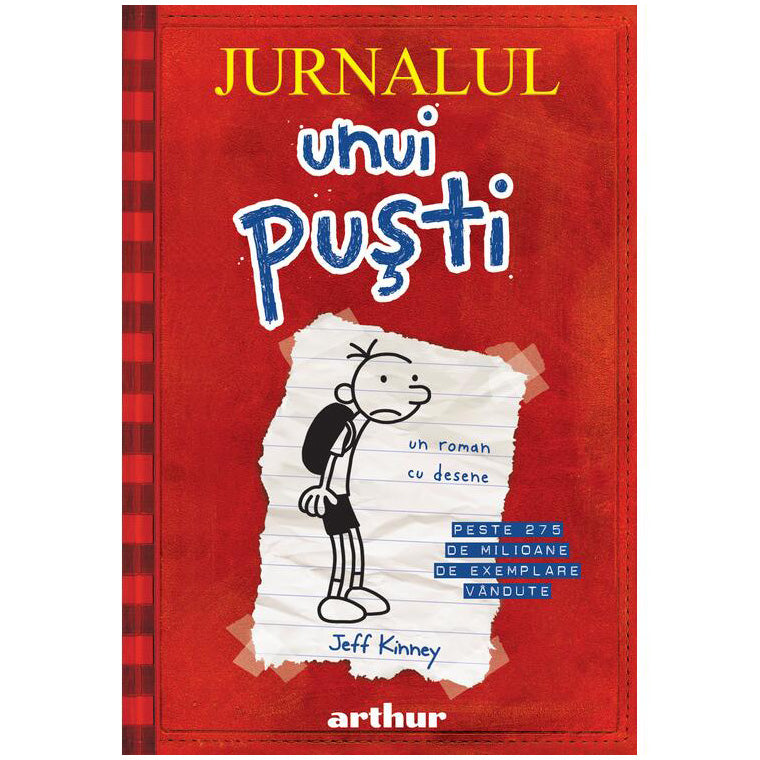 Jurnalul unui pusti 1, Jeff Kinney
