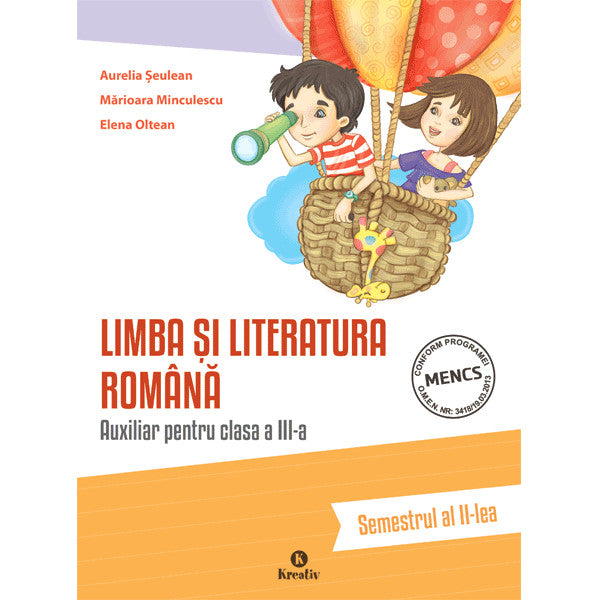 Limba si literatura romana clasa a III-a, semestrul al II-lea, autor Aurelia Seulean