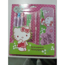 Încarcă imaginea în vizualizatorul Galerie, Hello kitty - Set rechizite cu penar metalic

