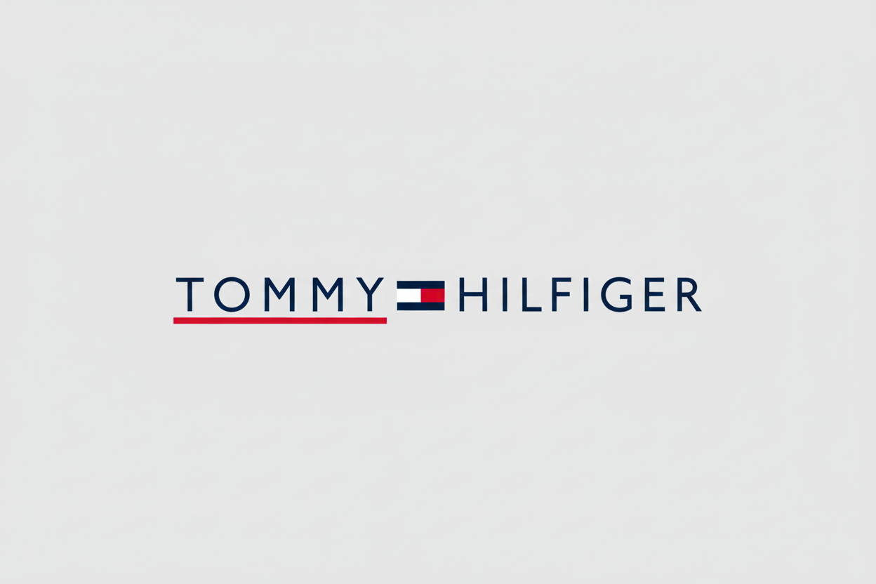 Tommy Hilfiger Logo - Fundal Gri