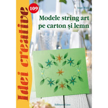 Încarcă imaginea în vizualizatorul Galerie, Modele string art pe carton si lemn - Inge Walz
