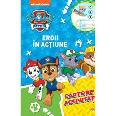 Paw patrol.Patrula catelusilor in actiune.O poveste cu activitati