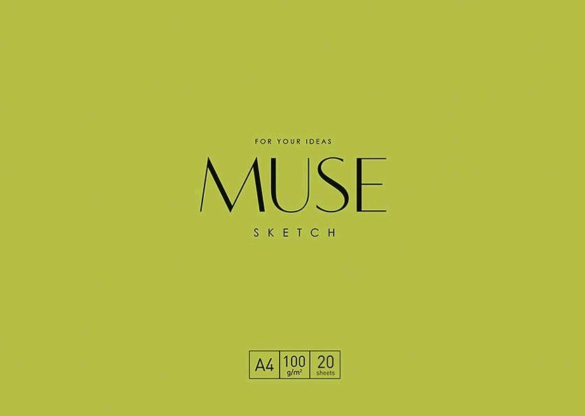 Mapa pentru desen tehnic A4+ 20 file Muse