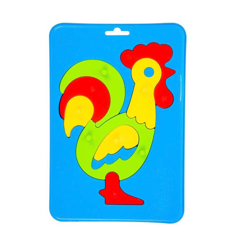 Puzzle Bebelusi, 16.2x2.5x27.2 Cm - Tigres 3 piese