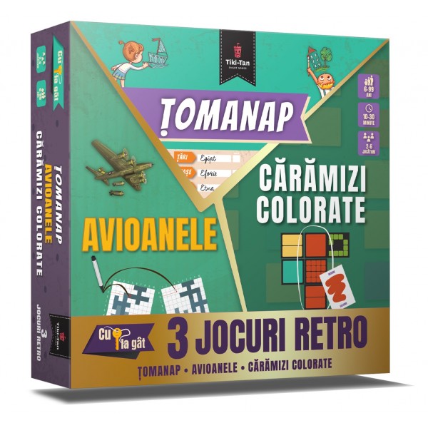 Tomanap. Avioanele. Caramizi colorate