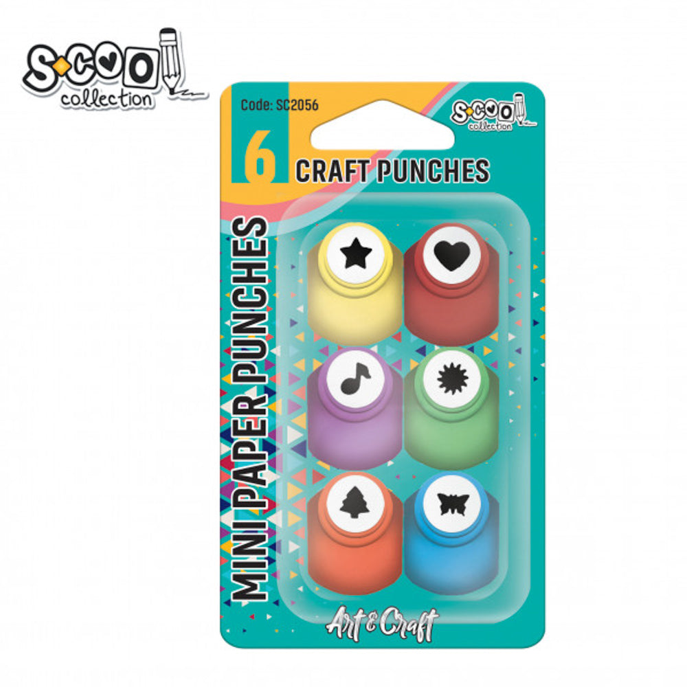Perforatoare diverse modele 6 buc/blister - S-COOL