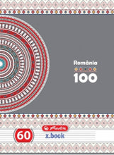 Încarcă imaginea în vizualizatorul Galerie, Caiet A4 60 file dictando Romania 100 Herlitz
