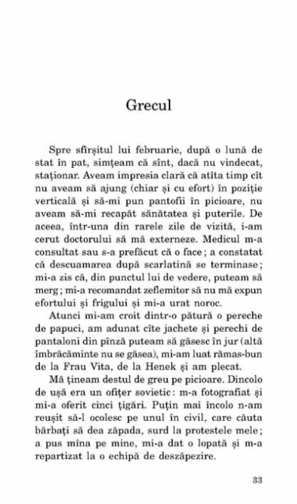 Armistitiul - Primo Levi