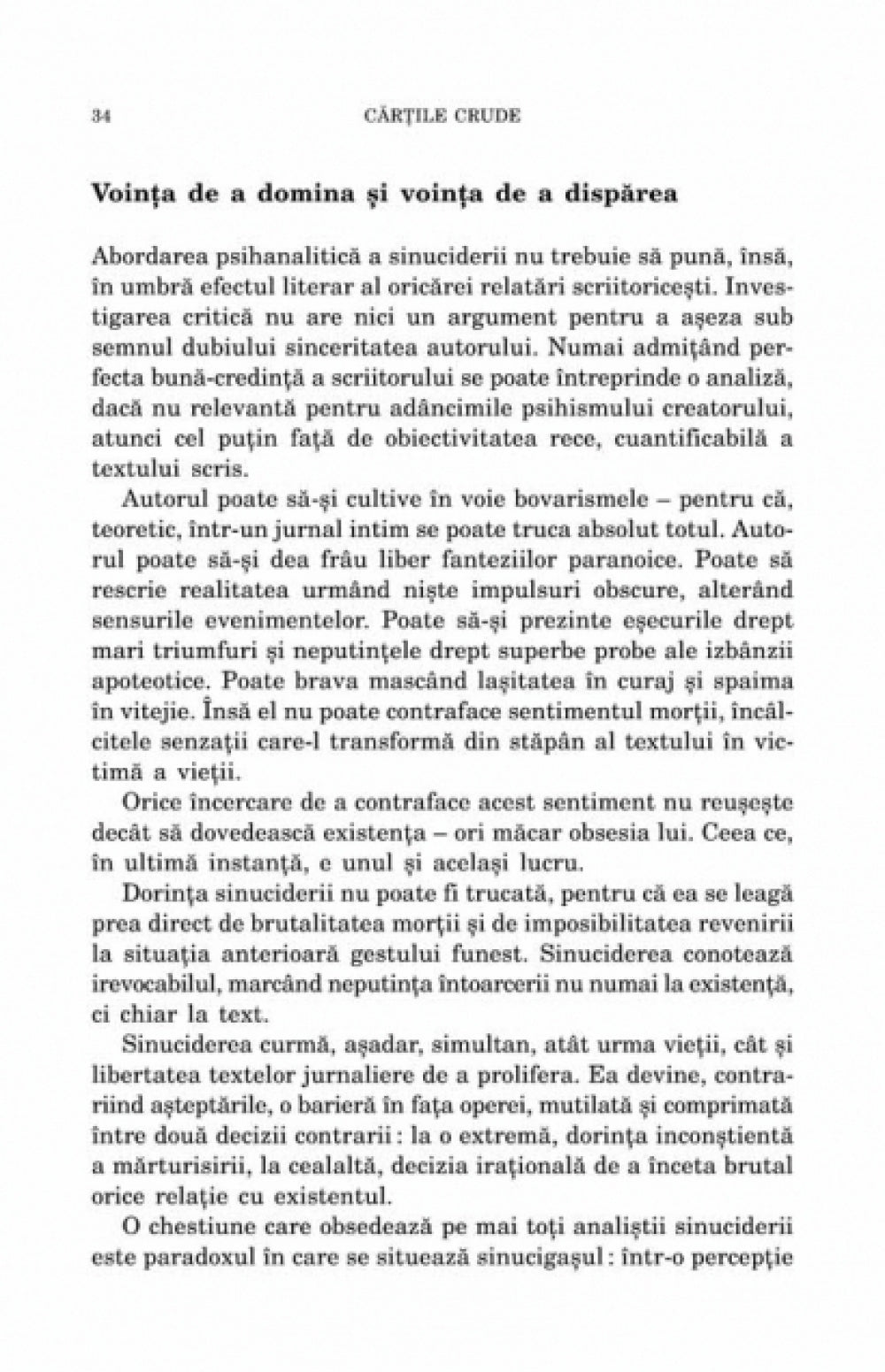 Cartile crude. Jurnalul intim si sinuciderea (editia a II-a revazuta) - Mircea Mihaies
