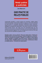 Încarcă imaginea în vizualizatorul Galerie, Ghid practic de relatii publice - Joe Marconi
