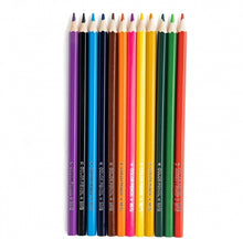 Încarcă imaginea în vizualizatorul Galerie, Creioane colorate hexagonale ulei pastel cutie cilindrica din carton premium 48 culori/set M&amp;G
