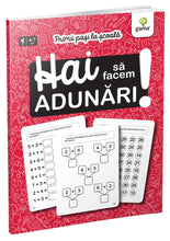 Încarcă imaginea în vizualizatorul Galerie, Primii pași la școală Hai să facem adunări!
