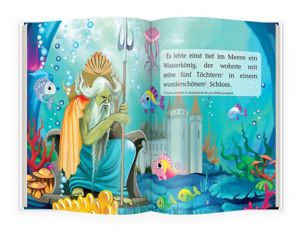 Mica Sirena - Invat sa citesc in limba germana! Nivelul I