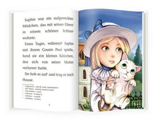 Încarcă imaginea în vizualizatorul Galerie, Necazurile Sophiei, Pisoiul Bomino - Invat sa citesc in limba germana! Nivelul III
