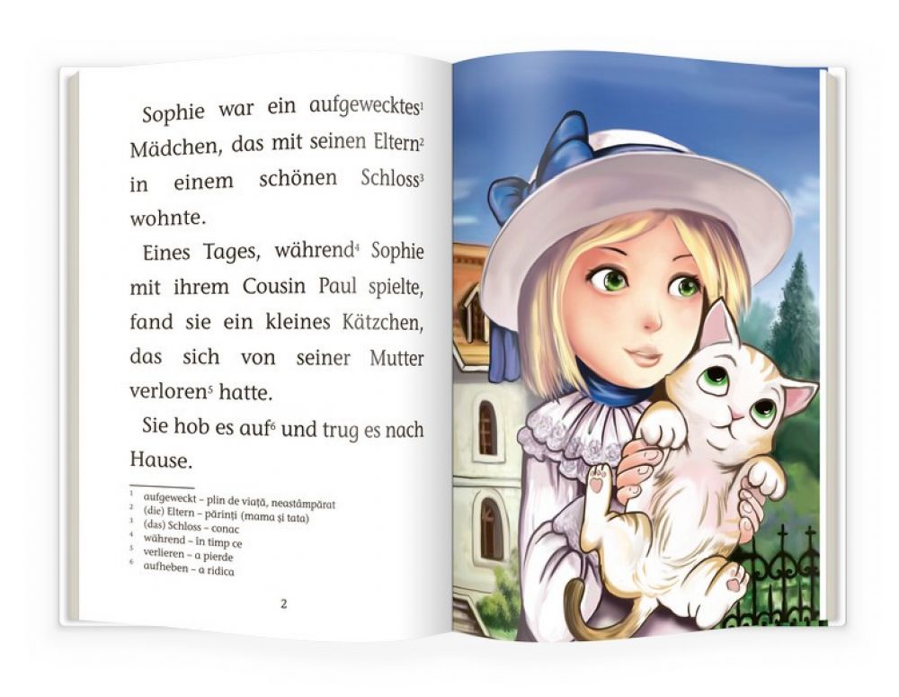 Necazurile Sophiei, Pisoiul Bomino - Invat sa citesc in limba germana! Nivelul III