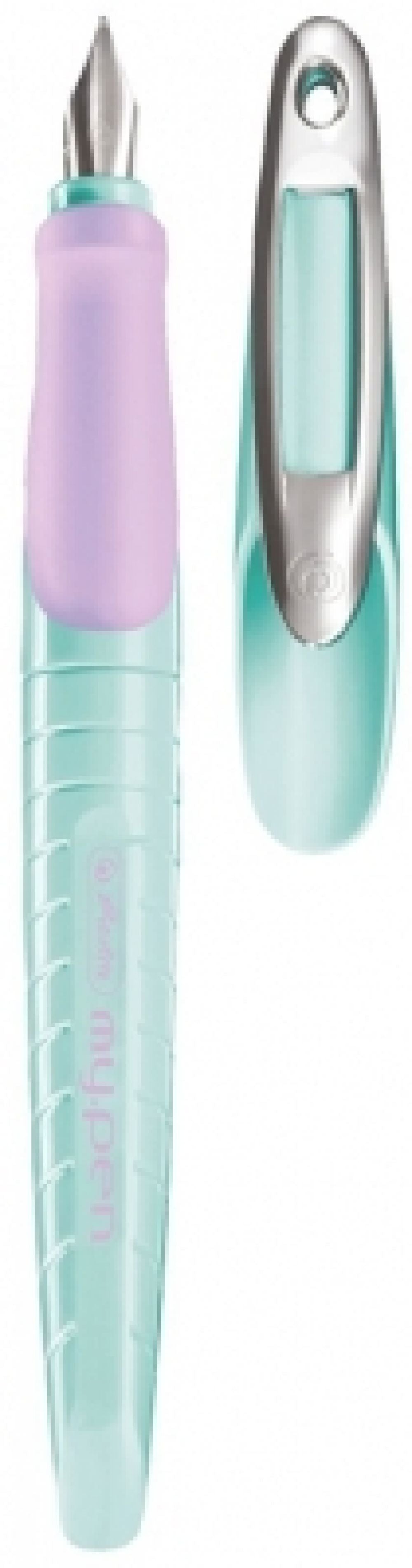 Stilou My.Pen, penita M, turcoaz-violet Herlitz