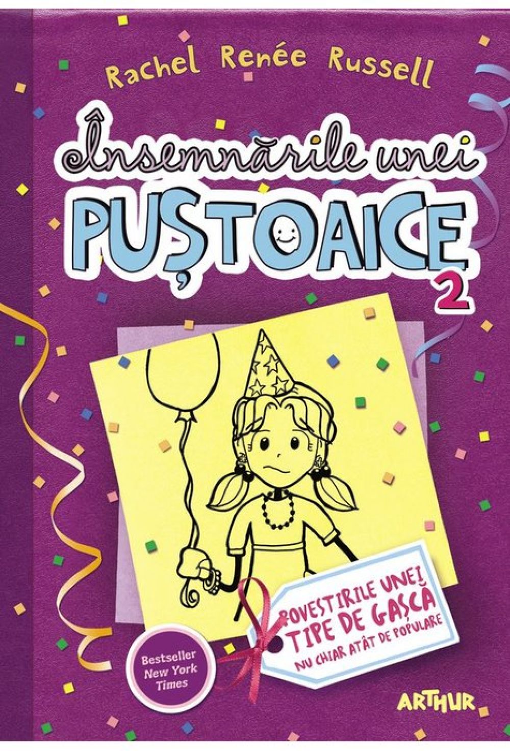 Insemnarile unei pustoaice 2. Povestirile unei tipe de gasca [cartonat], Rachel Renee Russell