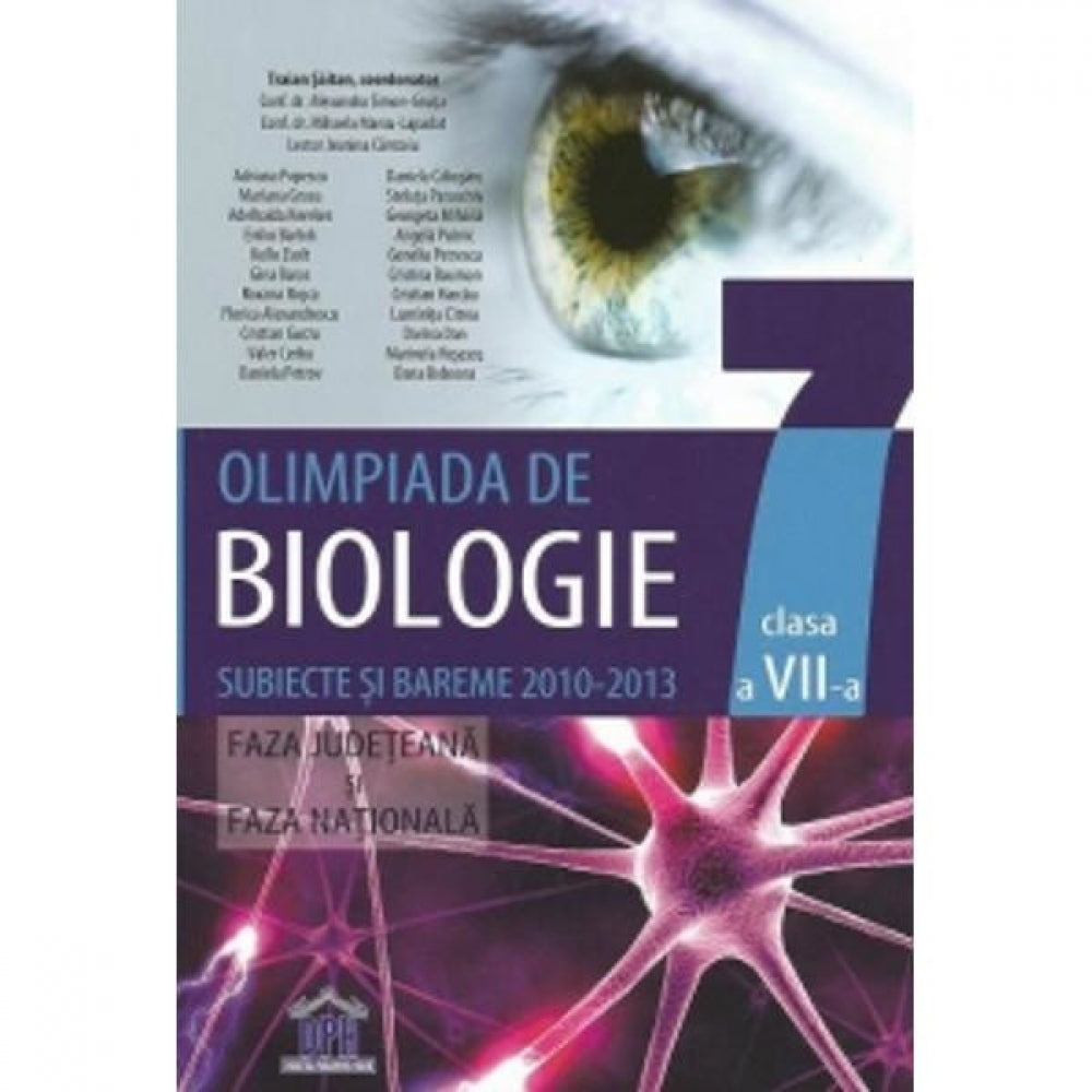 Olimpiada de biologie clasa 7 subiecte si bareme 2010-2013 - Traian Saitan