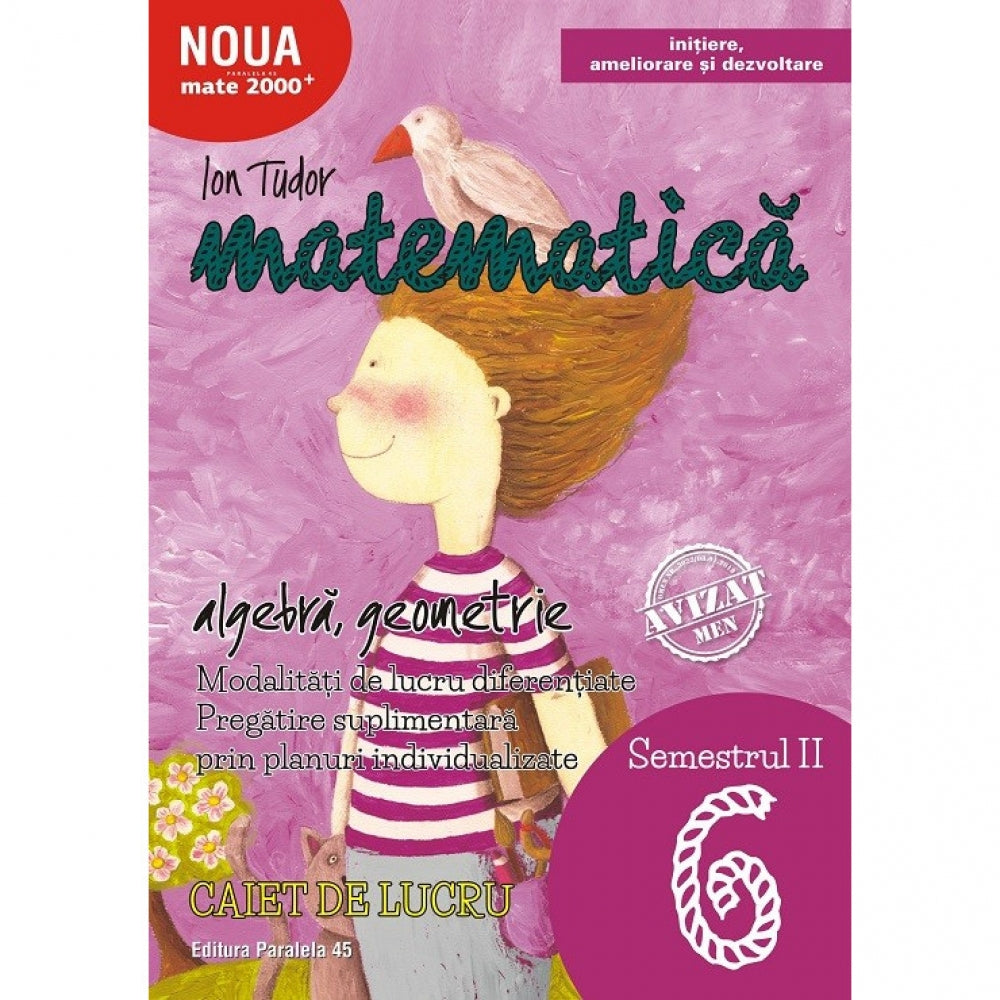 Matematica. Aritmetica, algebra, geometrie. Clasa a VI-a. Initiere. Partea a II-a