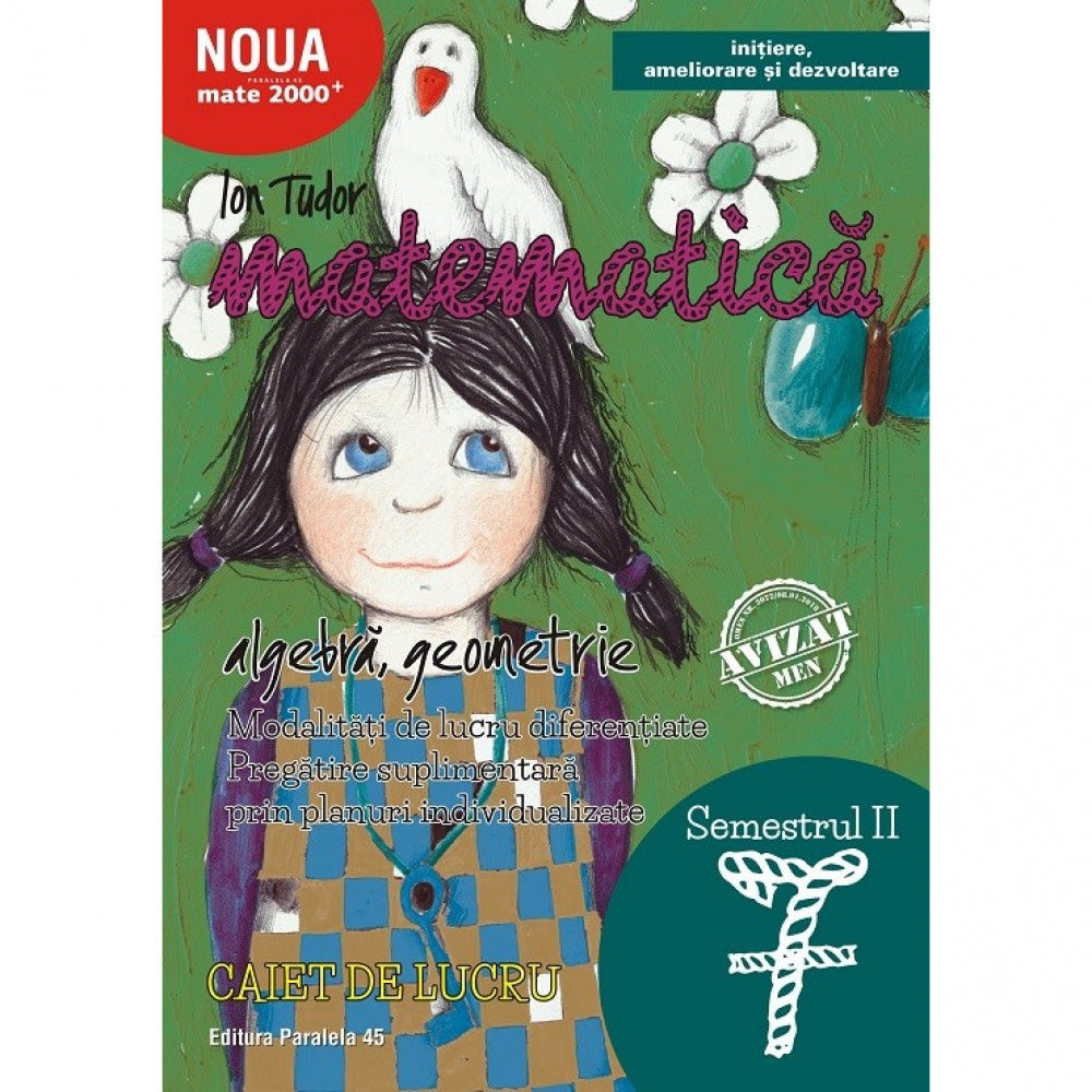 Matematica. Algebra, geometrie. clasa a VII-a. Initiere. Partea a II-a