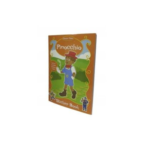Pinocchio - carte de colorat cu stickere, Mediadocs Publishing