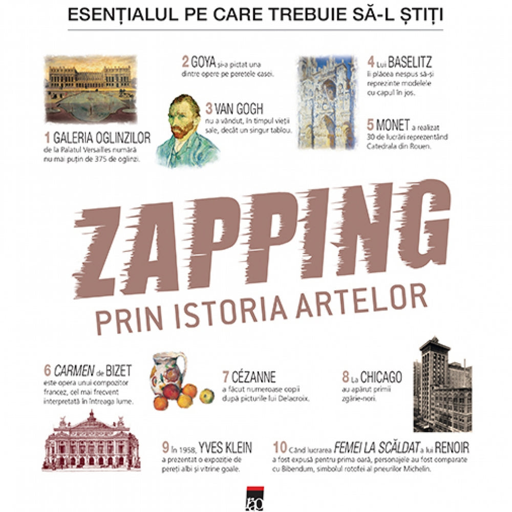 Zapping prin istoria artelor - Larousse
