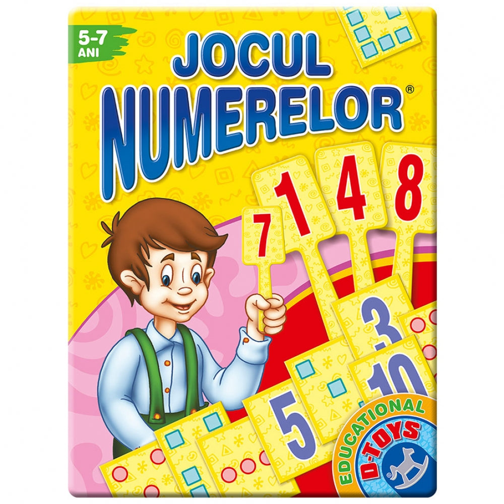 Joc educativ D-Toys Jocul Numerelor