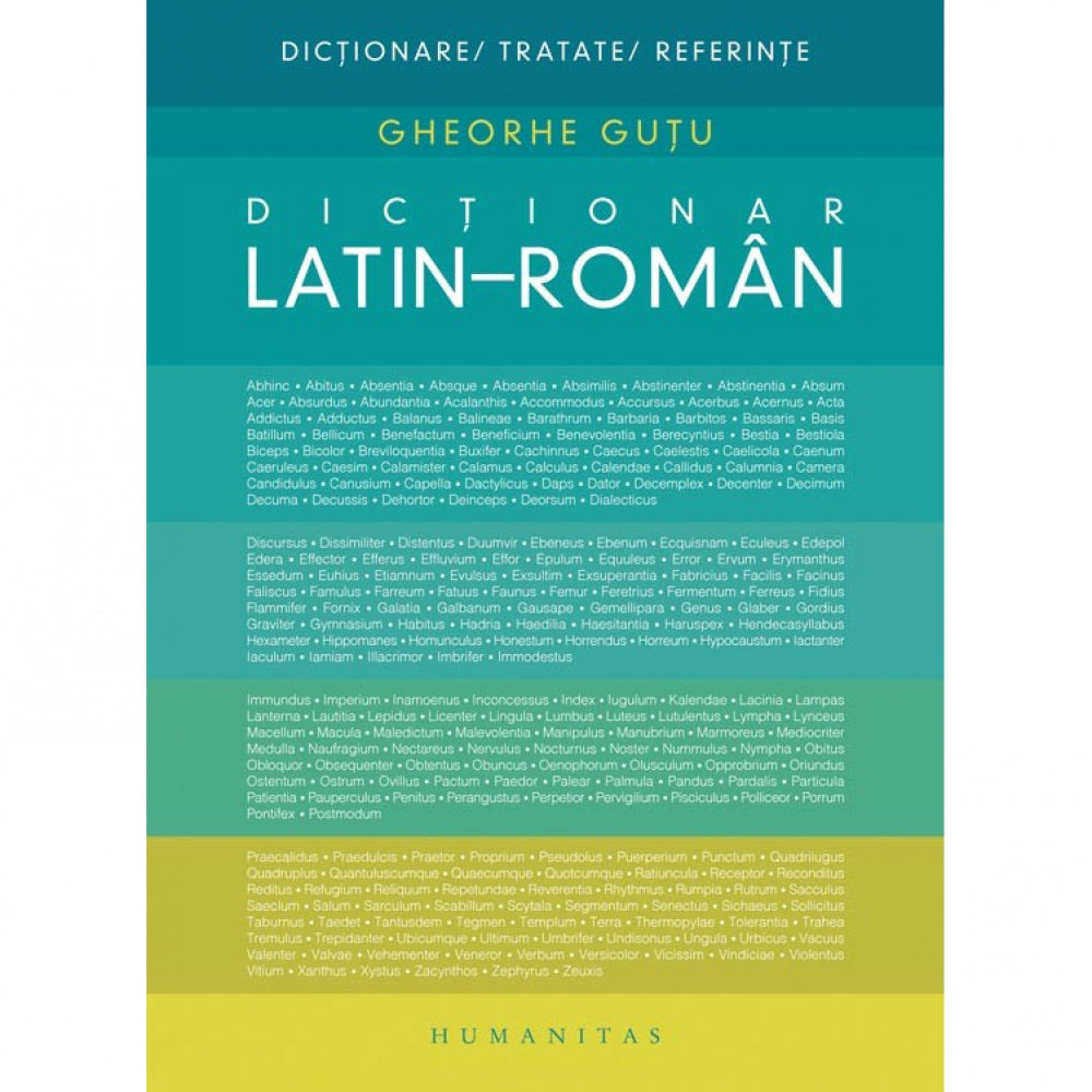 Dictionar latin-roman(reed)-Gheorghe Gutu