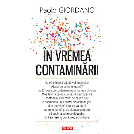 In vremea contaminarii, Paolo?Giordano