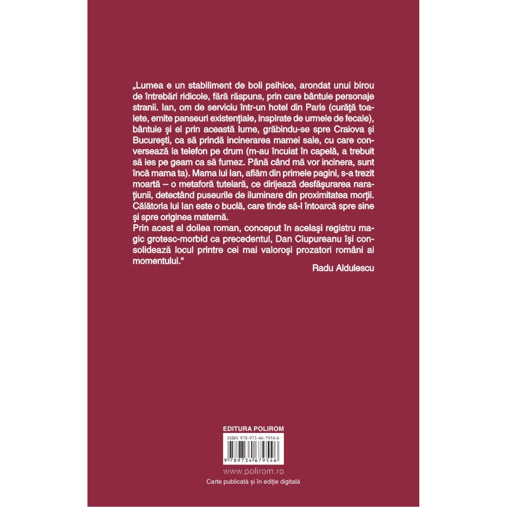 Biroul de Intrebari Ridicole, Dan Ciupureanu