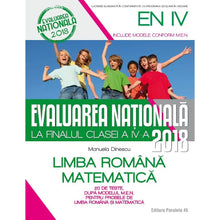 Încarcă imaginea în vizualizatorul Galerie, Evaluarea Nationala 2018 la finalul clasei a IV-a - Manuela Dinescu
