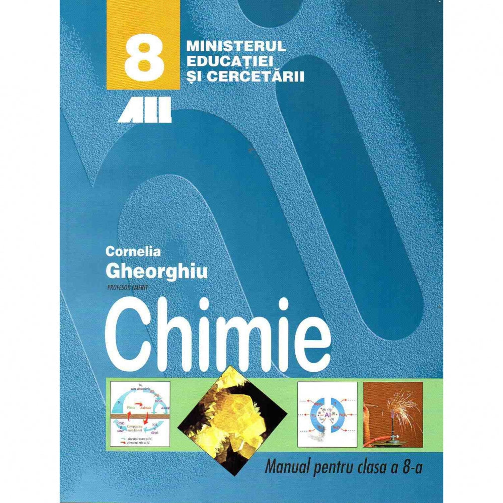 Chimie manual pentru clasa a VIII-a, autor Cornelia Gheorghiu