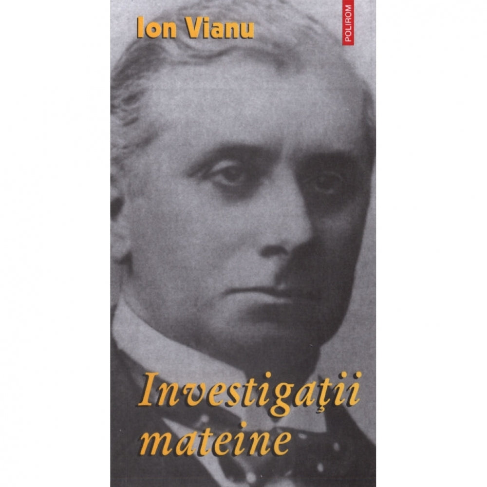 Investigatii Mateine - Ion?Vianu