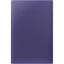 Încarcă imaginea în vizualizatorul Galerie, Agenda Herlitz, datata 2020, limba Romana, A5 352 pagini, coperta buretata, culoare mov
