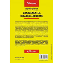 Încarcă imaginea în vizualizatorul Galerie, Managementul resurselor umane - Ion-Ovidiu Panisoara ,Georgeta Panisoara
