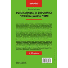 Încarcă imaginea în vizualizatorul Galerie, Didactica matematicii si informaticii pentru invatamantul primar, Geanina?Havarneanu

