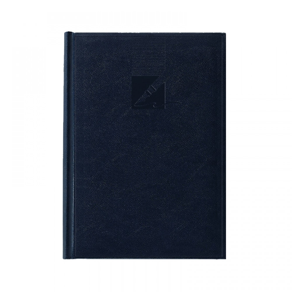 Agenda nedatata, nedatata A5, 224 pagini, coperta buretata, personalizabila, culoare albastru petrol