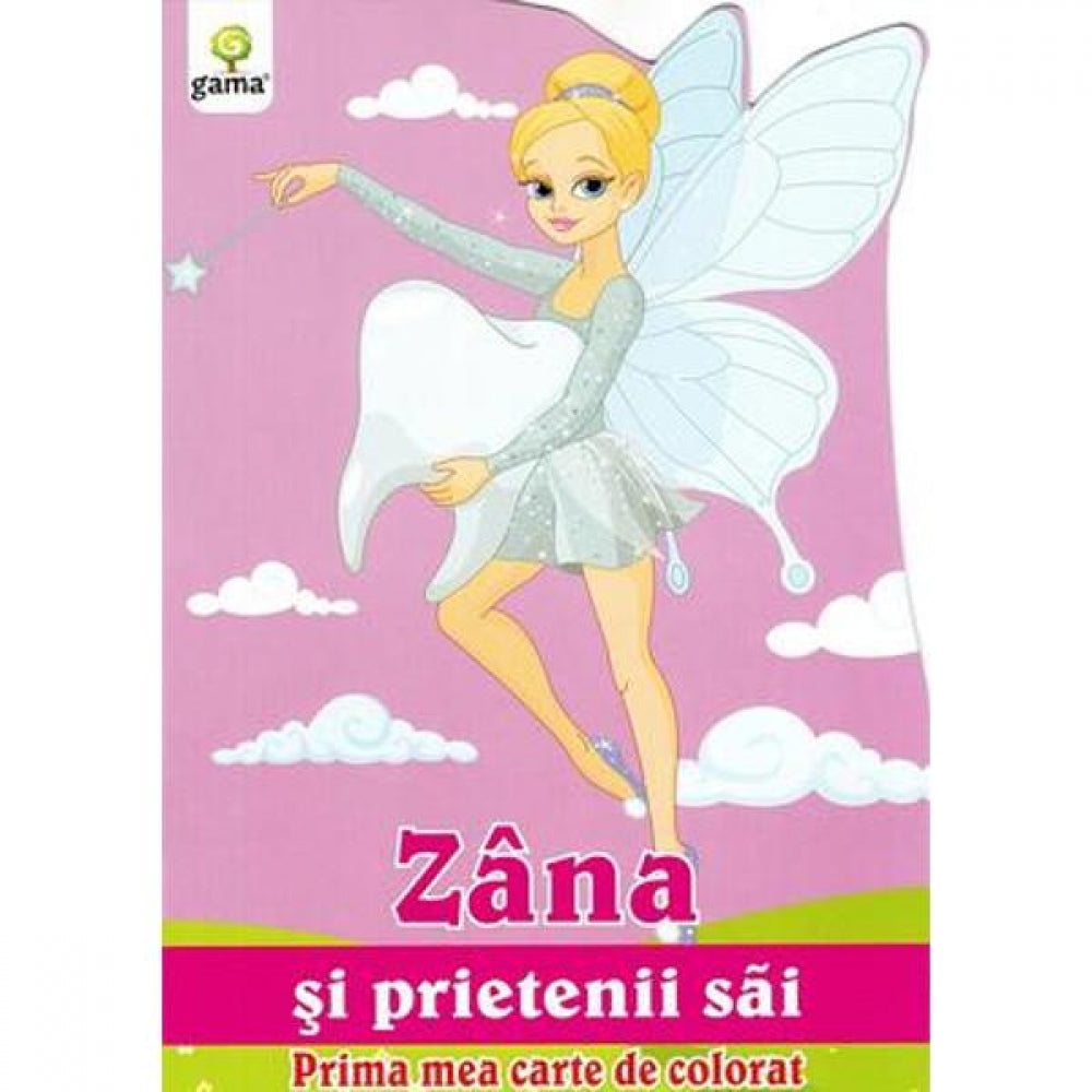 Zana si prietenii sai - Prima mea carte de colorat