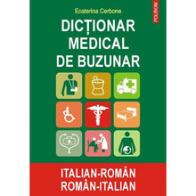 Încarcă imaginea în vizualizatorul Galerie, Dictionar medical de buzunar italian-roman/roman-italian - Ecaterina Cerbone
