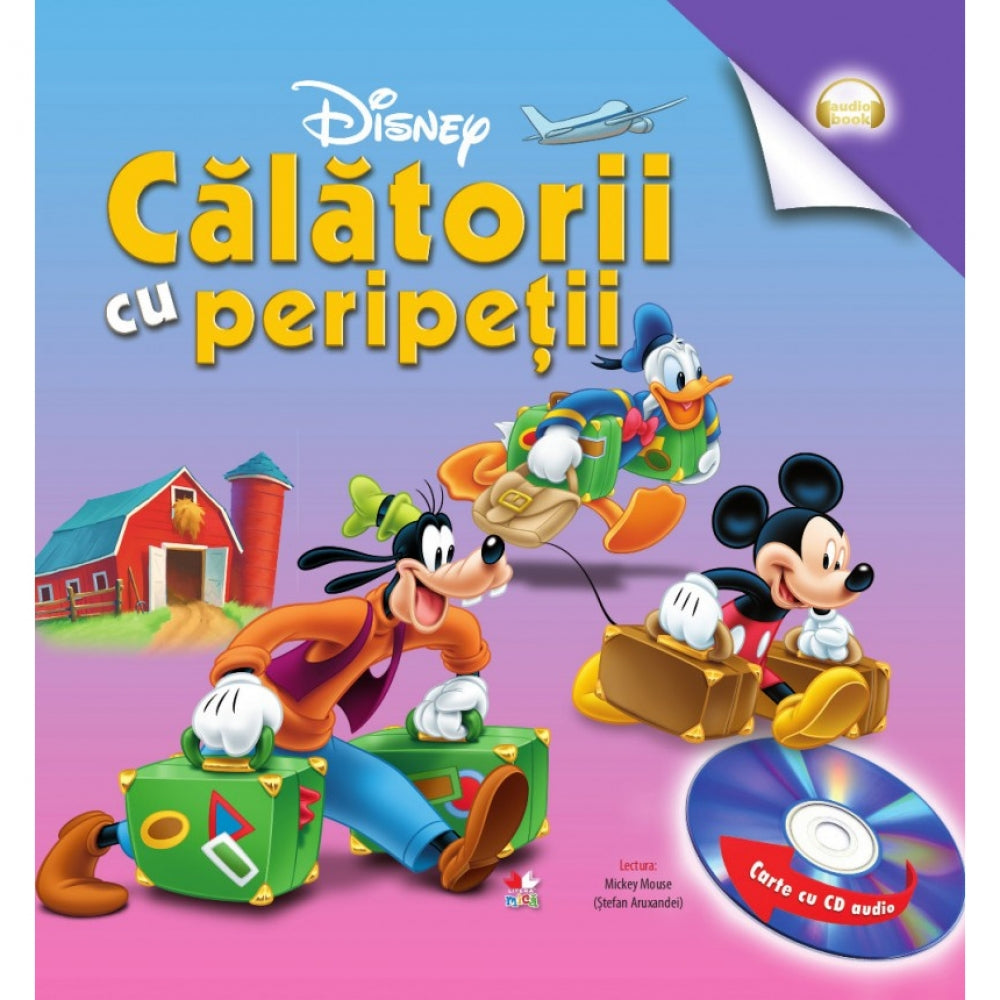 Calatorii cu peripetii (Carte + CD) - Disney