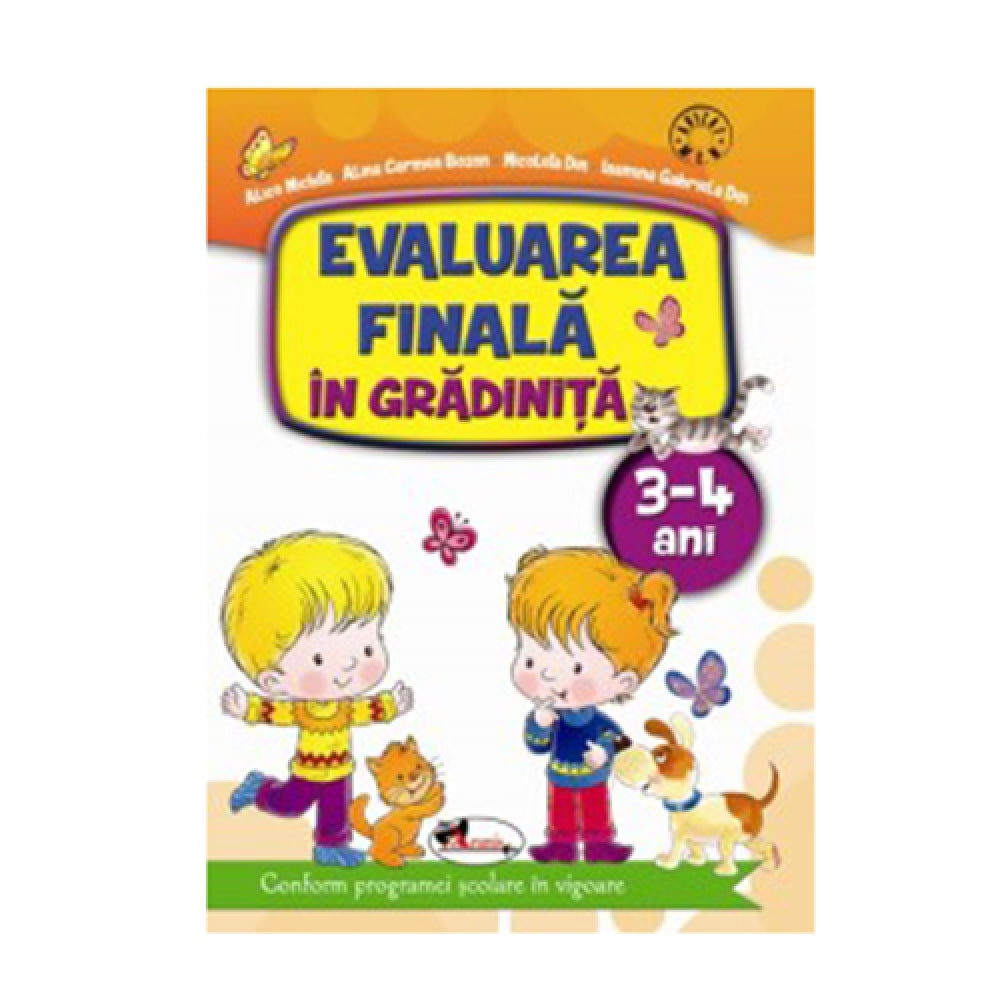 Evaluare Finala in Gradinita 3-4 ani